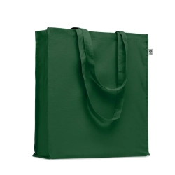 BENTE COLOUR - Torba z bawełny organicznej - Kolor Ciemnozielony