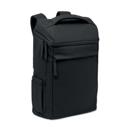 BOULDER - Plecak na laptopa 15" PU - Kolor Czarny