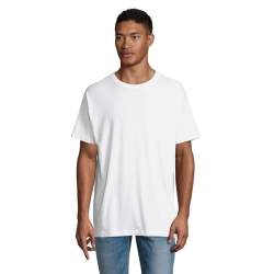 BOXY MEN - T-SHIRT OVERSIZE - Kolor Bialy