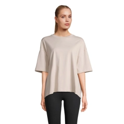 BOXY WOMEN - T-SHIRT OVERSIZE - Kolor Linen Twin