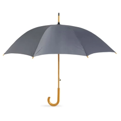 Cumuli - Parasol z drewnianą rączką - Kolor szary