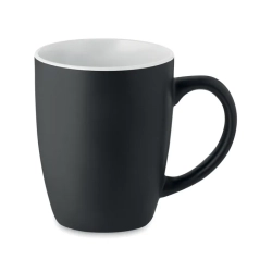 Dwukolorowy kubek ceramiczny kolor biały