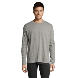 IMPERIAL LSL MEN - t-shirt 190g - Kolor Szary Melanż