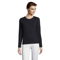IMPERIAL LSL WOMEN - IMPERIAL damska bluzka 190 - Kolor Deep Black