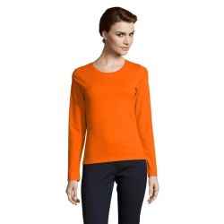 IMPERIAL LSL WOMEN - IMPERIAL damska bluzka 190 - Kolor Pomaranczowy