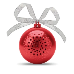 JINGLE BALL - Głośnik bombka - Kolor Czerwony
