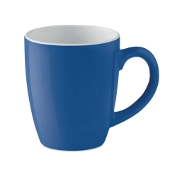 Kolorowy kubek ceramiczny kolor niebieski