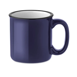 Kubek ceramiczny kolor granatowy