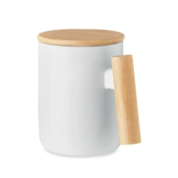 Kubek porcelanowy 380 ml kolor biały