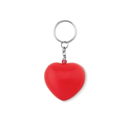 Lovy Ring - Brelok serce z PU - Kolor czerwony Lovy Ring - Brelok serce z PU - Kolor czerwony