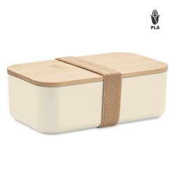 Lunchbox kukurydza PLA 1000ml BEIBABOX kolor bezowy