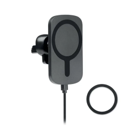 Magnetyczna ładowarka 10W - ADIA - kolor czarny
