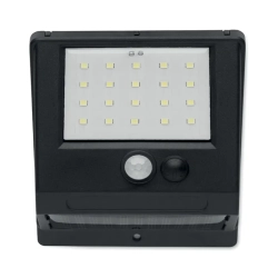 MOTI Solarna lampa LED z czujnikami kolor czarny