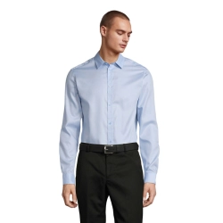 BLAISE MEN - SHIRT - Kolor Soft Blue