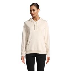 NICHOLAS WOMEN - HOODED SWEAT - Kolor Dusty Beige