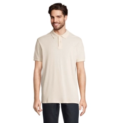 PACIFIC - MEN POLO - Kolor Natural
