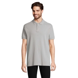 PACIFIC - MEN POLO - Kolor Pure Grey