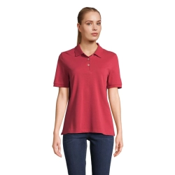 PACIFIC WOMEN - POLO - Kolor Folk Red Twin