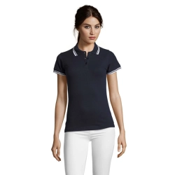 PASADENA WOMEN - PASADENA DAMSKA POLO - Kolor Francuski Granatowy/biały
