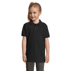 PERFECT KIDS - PERFECT Dziecięce POLO 180g - Kolor Czarny