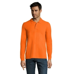 PERFECT LSL MEN - PERFECT MEN LSL POLO 180g - Kolor Pomaranczowy