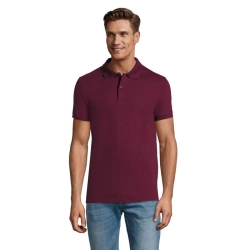 PERFECT MEN - Polo 180g - Kolor Burgundy