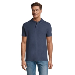 PERFECT MEN - Polo 180g - Kolor Denim