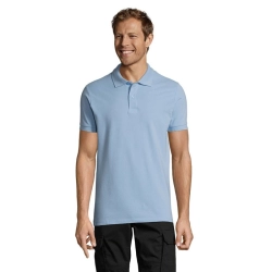 PERFECT MEN - Polo 180g - Kolor Sky Blue Pique