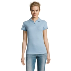 PERFECT WOMEN - PERFECT DAMSKA POLO 180 - Kolor Sky Blue Pique