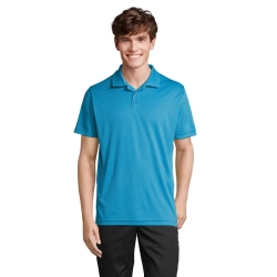 PITCHER - UNISEX POLO - Kolor Aqua