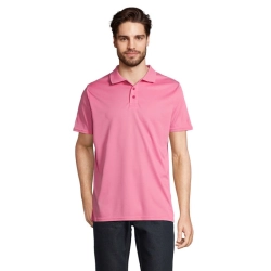 PITCHER - UNISEX POLO - Kolor Ribbon Pink