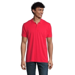 PLANET MEN - polo 170g - Kolor Czerwony