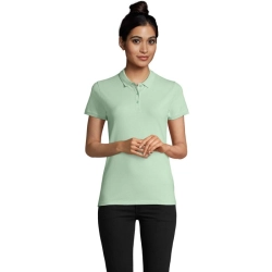 PLANET WOMEN - polo 170g - Kolor Frozen Green
