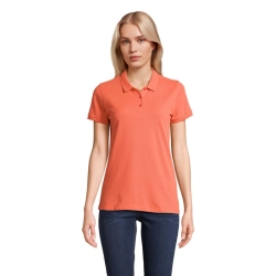 PLANET WOMEN - polo 170g - Kolor Pop Orange