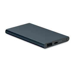 POWERFLAT C - Power Bank 4000 mAh typ C - Kolor Francuski Granat
