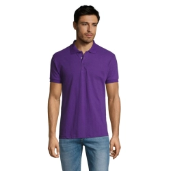 PRIME MEN - PRIME Męskie polo 200g - Kolor Dark Purple
