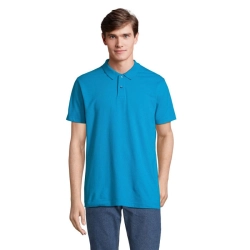 PULSE - UNISEX POLO - Kolor Aqua