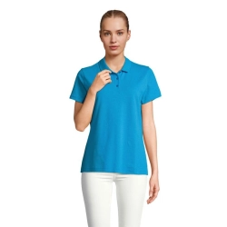 PULSE WOMEN - POLO - Kolor Aqua