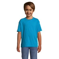REGENT KIDS - REGENT Dziecięcy T-SHIRT - Kolor Aqua
