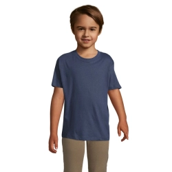 REGENT KIDS - REGENT Dziecięcy T-SHIRT - Kolor Denim