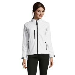 ROXY - Damski softshell 340g - Kolor Bialy