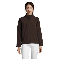 ROXY - Damski softshell 340g - Kolor Dark Chocolate