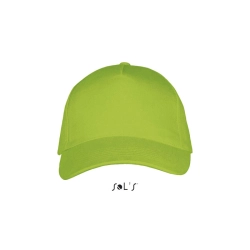 LONG BEACH - FIVE PANEL CAP - Kolor Lime