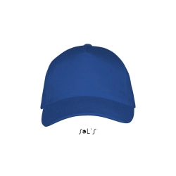 LONG BEACH - FIVE PANEL CAP - Kolor Niebieski