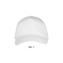 LONG BEACH - FIVE PANEL CAP - Kolor Bialy