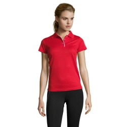 PERFORMER WOMEN - SPORTS POLO - Kolor Czerwony