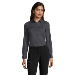 BLAKE WOMEN - STRETCH SHIRT - Kolor Titanium Grey