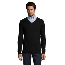 GLORY MEN - V-NECK SWEATER - Kolor Czarny
