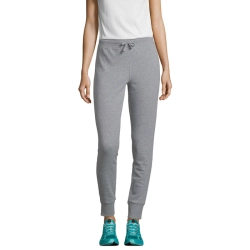 JAKE WOMEN - JOG PANTS - Kolor Szary Melanż 2