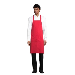GAMMA - APRON W/POCKETS 240g - Kolor Czerwony